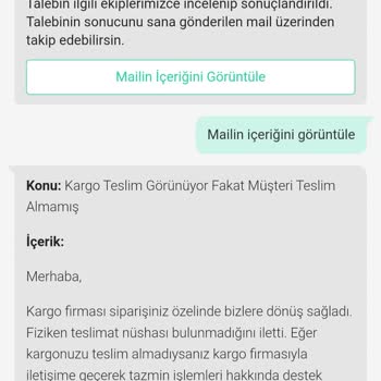 Dolaptan Ürün Aldım Ürün Gelmedi Para Kestiler Benden