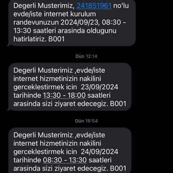 Türk Telekom'un Olmayan Nakil Sistemi