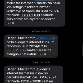 Türk Telekom'un Olmayan Nakil Sistemi