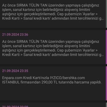 Enpara Kredi Kartı Güvenlik Sorunu Ve Yetkisiz Çekim İşlemleri