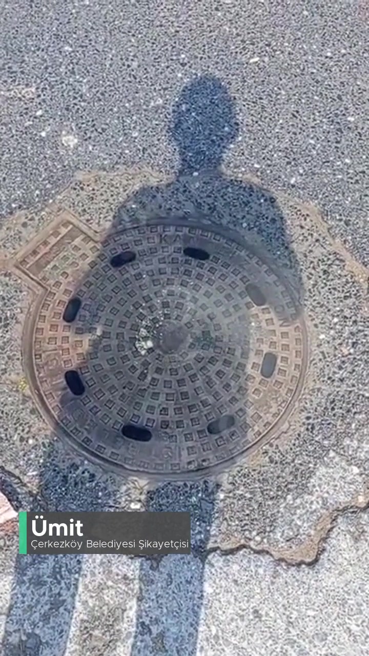 Çerkezköy Belediyesi Şehit Mustafa Baykuş İlk Öğretim Okulu Yanında Kanalizasyon Taşıyor! videonun kapak resmi