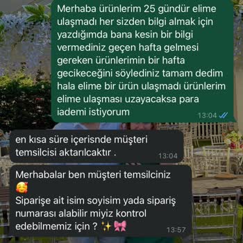 Ayşenur Dinçer Butik Ürün Kalitesi Ve İade Sürecinde Yaşanan Sorunlar