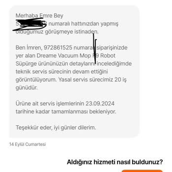Hepsiburada'dan Aldığım Robot Süpürgenin Su Haznesi Sorunu