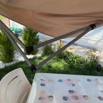 Bauhaus Sunfun Easy Up Partyzelt gekauft, Zelt zerbricht nach nur drei Tagen