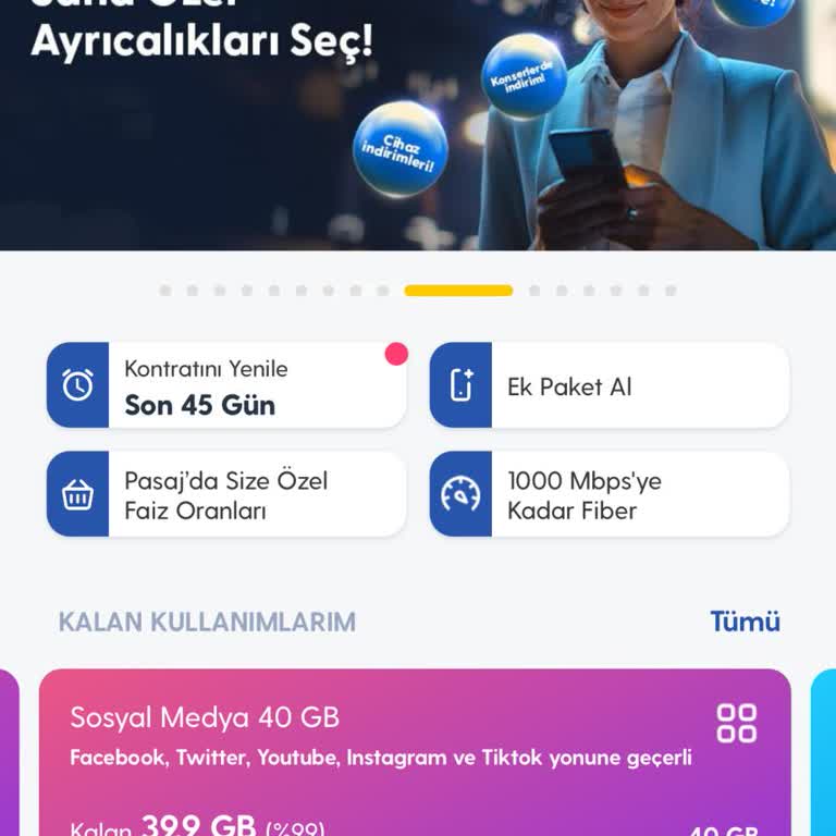 Sosyal Medya Paketi Kullanım Sorunu ve Yetersiz Destek
