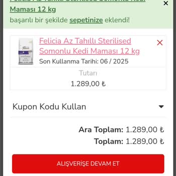 Uygun Pet Market (Uygunpet.com.tr) İletişim Sorunu Ve Sipariş Teslimatı Hakkında Şikayet