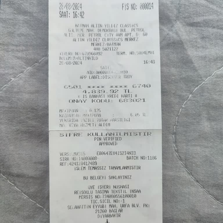 Batman Petrol Cty AVM Altınyıldız