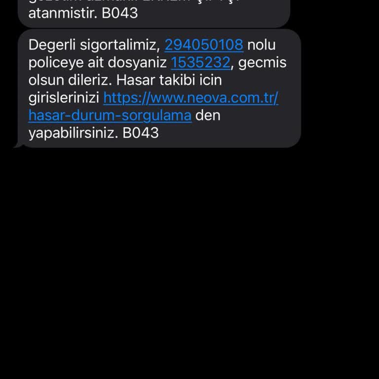 Neova Kasko Cam Ücretini Ödemiyor