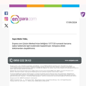 Enpara İzinsiz Para Çekimi