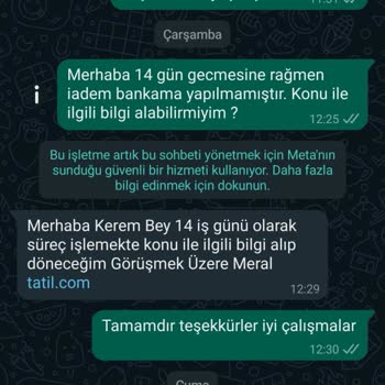 Tatil.com Paramı İade Etmiyor!