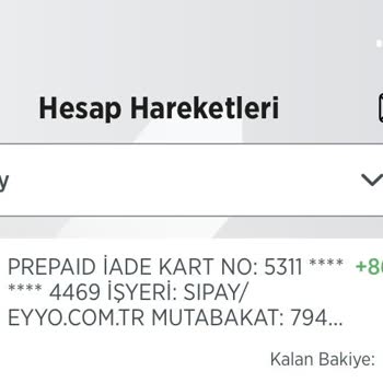 Eyyo Atelier Yanlış Beden Ve Eksik İade Ücreti Mağduriyeti