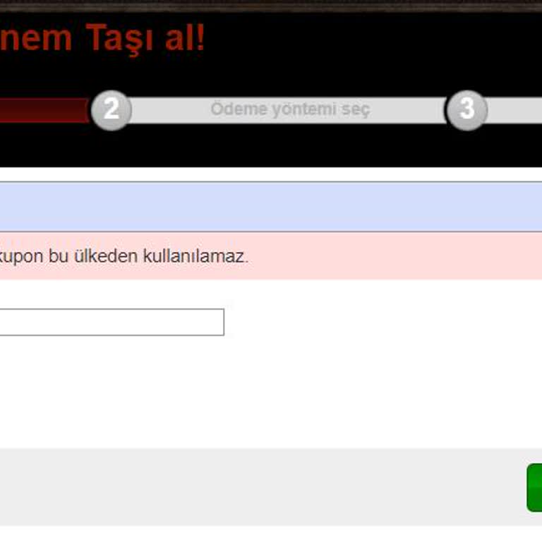 Bitefight Üzgünüz Bu Kupon Bu Ülkeden Kullanılamaz Hatası