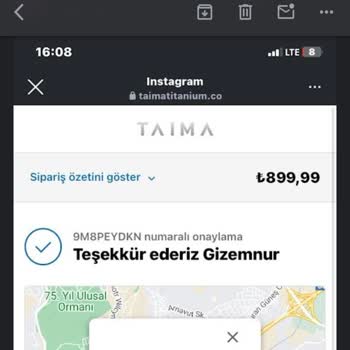 Taimatitanium.co Aldatıcı Kesme Tahtası Satışı Ve İletişim Sorunları!