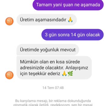 Reydeko Halı Instagram Üzerinden Verilen Kilim Siparişi Teslim Edilmiyor