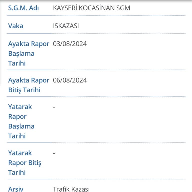 SGK'dan Bir Çözüm Bekliyorum