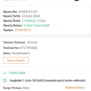 Trendyol Ve Media Markt İş Birliği İle Mağduriyet...
