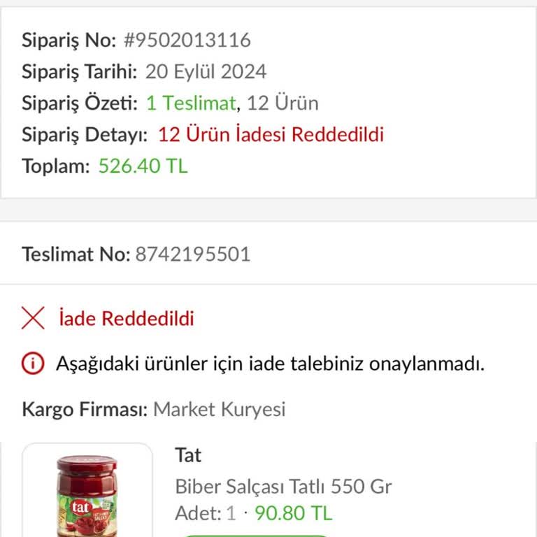 Trendyolgo Paramı Aldı Ama Ürünleri Vermedi