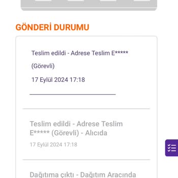 hepsiJET Hasarlı Ürün Teslimatı