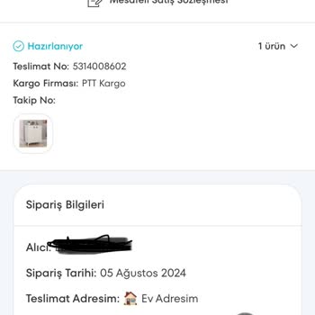 A101 Ekstra Ürünümü Kargoya Vermiyor