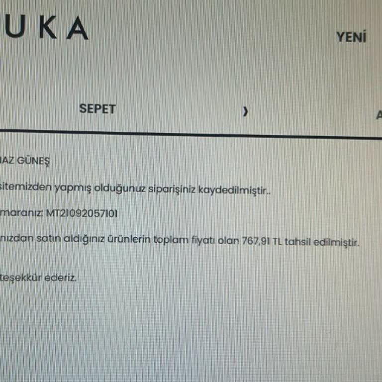 Manuka Takip Numarası Gönderilmedi