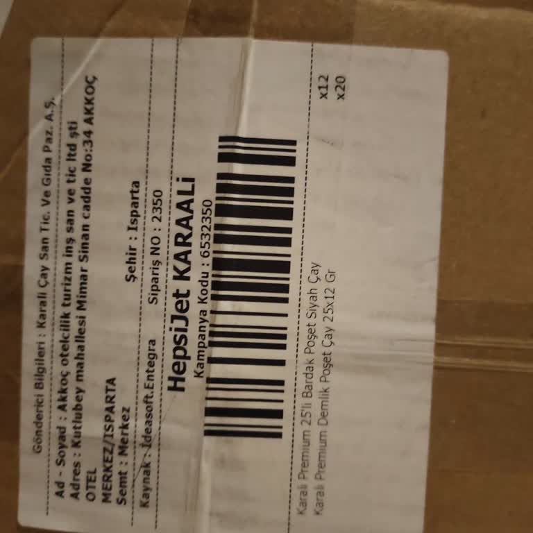 Hepsijet'in Yanlışlıkla Teslim Ettiği Paketin Geri Alınmaması