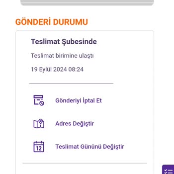 Erzurum Hepsijet Teslimat Biriminde Olan Ürünümü Kaybetmiş
