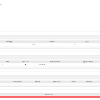 Bucak Sigorta Ethica Sigorta Bilgim Dışında Hasar Dosyası Açılmış