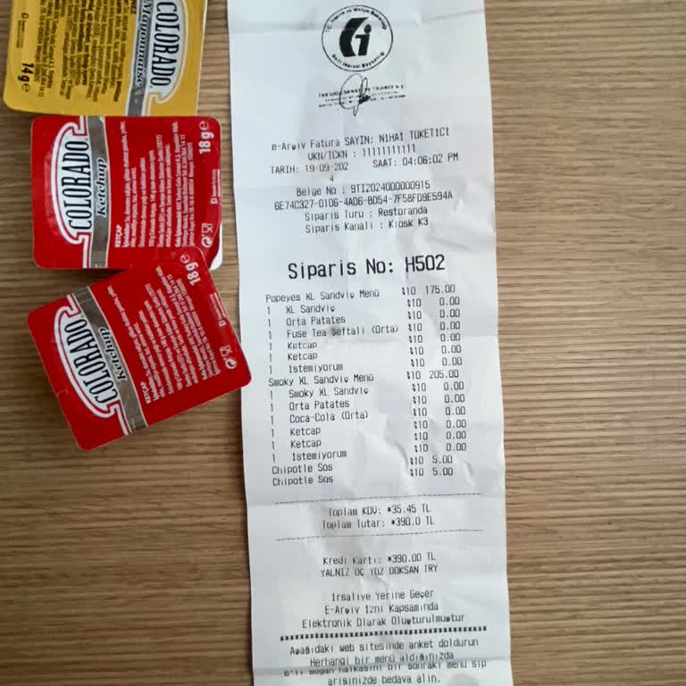 Popeyes, eiskalte Sandwiches und falsche Bestellungen im Mall Of İstanbul