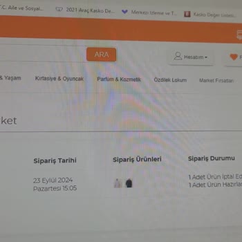 Satın Alınan Ürünler Gönderilmeyip Tek Tek İptal Ediliyor