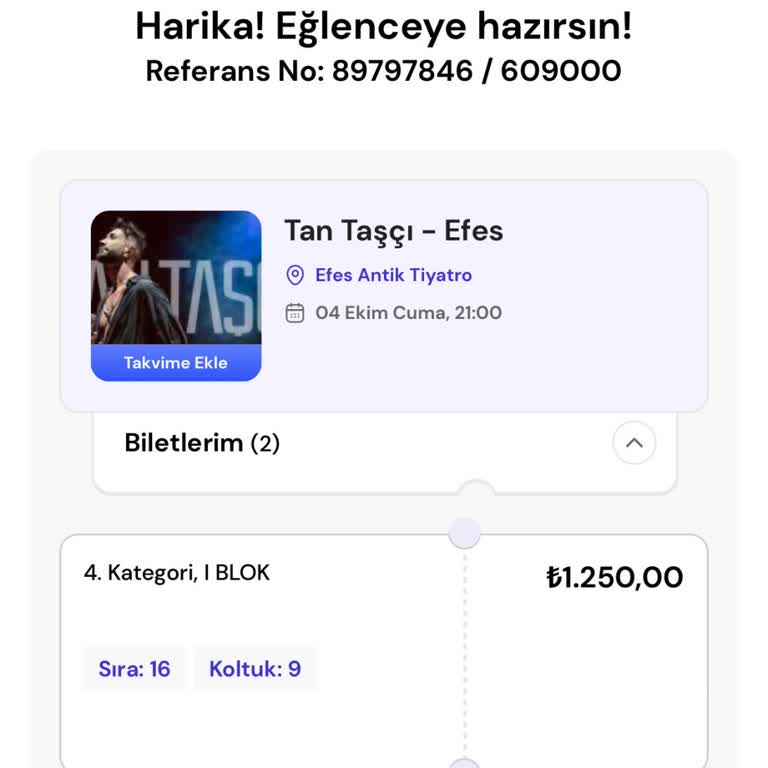 Passo Bilet İptal Talebim Karşılanmadı