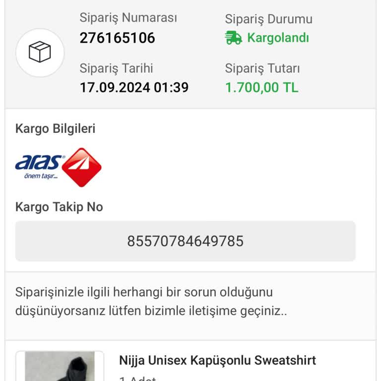 Roll Butik Ürünümde Yok Paramda Gitti