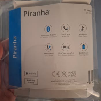 Piranha Kulaklık Kablosuz 2280