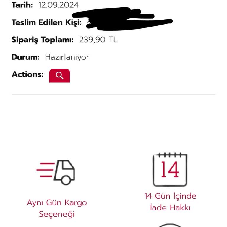 Rossmann Kargoya Verilmeyen Sipariş