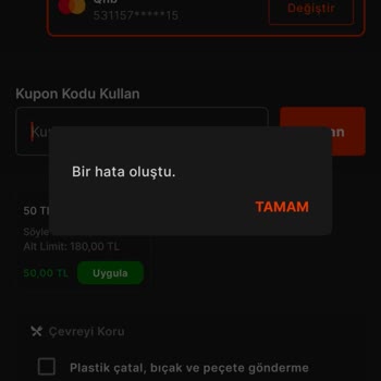 Gnç Uygulaması ve Turkcell Kampanyasında Sürekli Hata