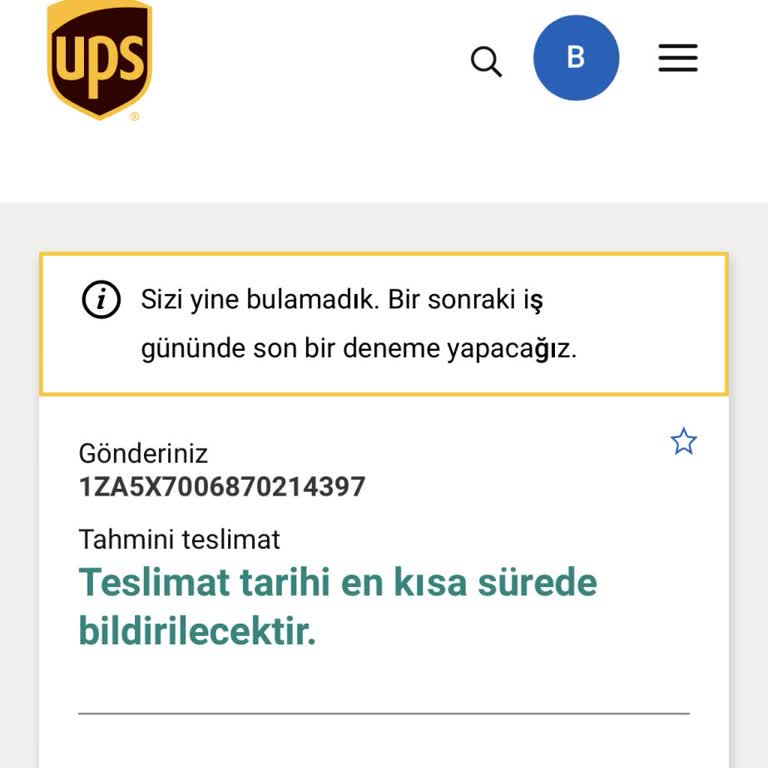 UPS Türkiye İle Yaşanan Sorunlar Ve Kötü Müşteri Hizmeti