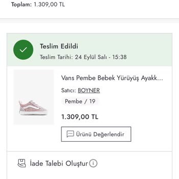 Boyner'in Yanlış Kargolaması
