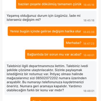 Migros Hemen Sürekli Bozuk Ürün Yolluyor Ve Arkasında Durmuyor