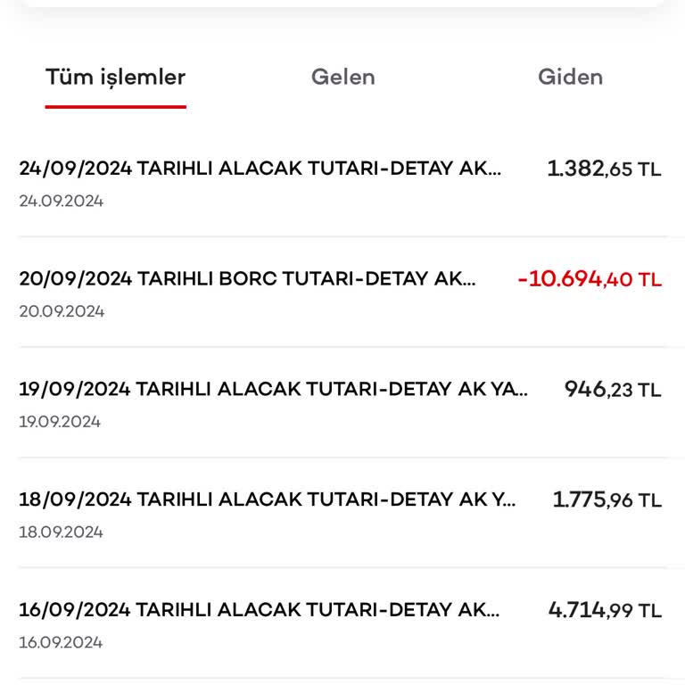 Ak Yatırım Borç Tutarı Hakkında