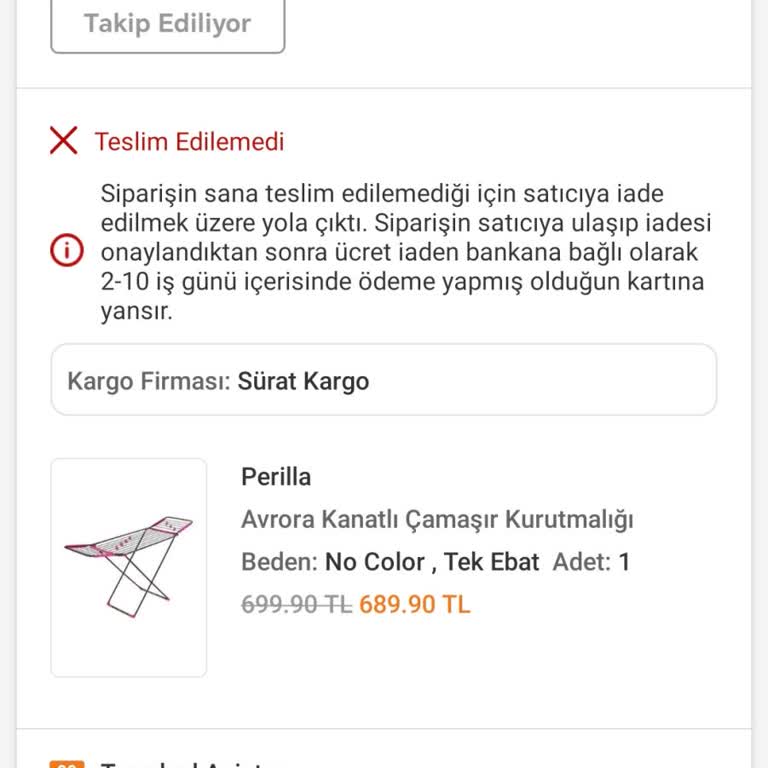 Sürat Kargo Teslimat Sorunu Ve Kötü Müşteri Hizmeti