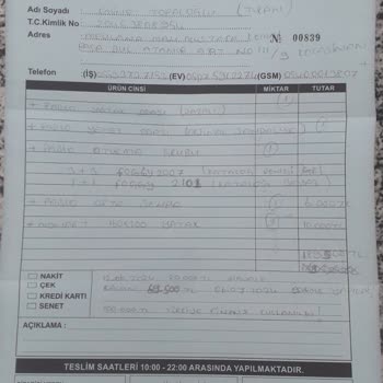 İnegöl Plus Mobilya Kayseri Şube Servis Yetersizliği