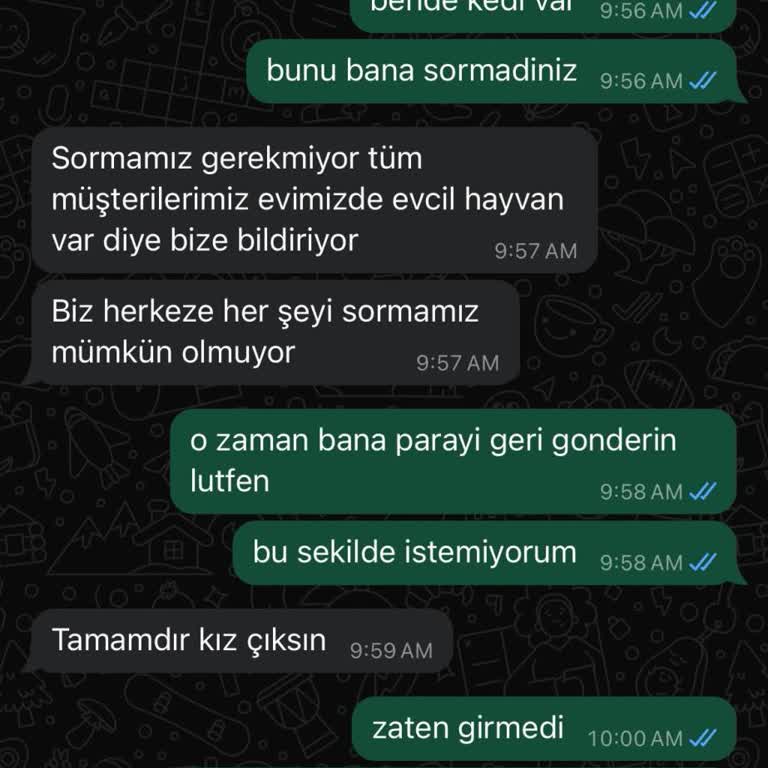Yalçın Temizlik Kaporamı Aldı Fakat Hizmet Vermedi!