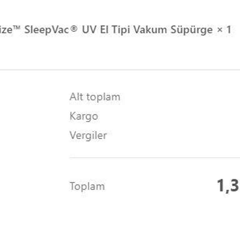 iSterilizetr Hiç Çalışmayan Ürün Göndermişler