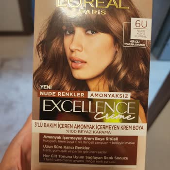 Loreal Paris Excellence Sac Boyası Asla Beyaz Kapatmıyor