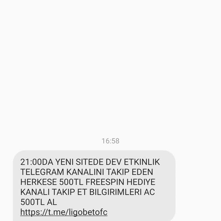Ligobet Sürekli SMS Atıyor