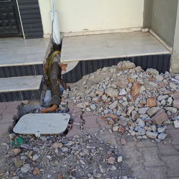 Enerya Antalya Doğalgaz Çukurunun Kapatılması Ve Parke Taşlarının Döşenmesi