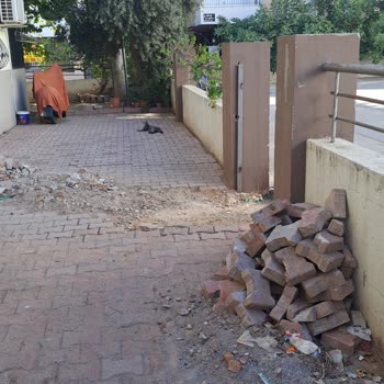 Enerya Antalya Doğalgaz Çukurunun Kapatılması Ve Parke Taşlarının Döşenmesi