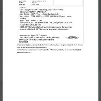 Sapanca Medway Bungalov Geri İademi Alamadım