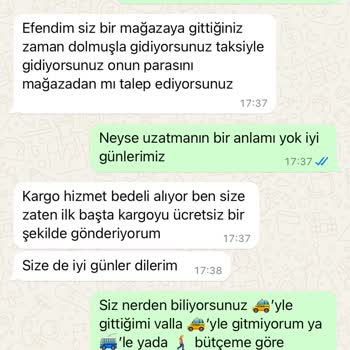 Katrem Boutique Yanlış Kumaş, Beden Ve Kargo Değişim Ücreti