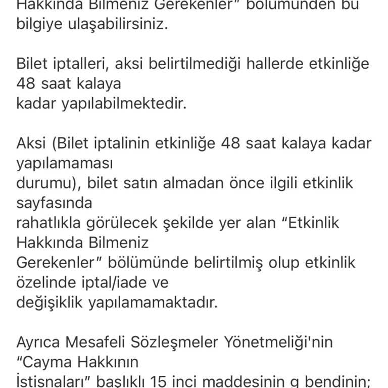 Bubilet Biletimi İptal Etmiyor!