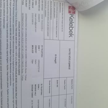 İnegöl Kelebek Mobilya. Mobilyalarım Hâlâ Gelmedi